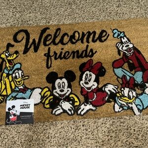 Disney Mickey Mouse Welcome Friends Doormat - Multicolor